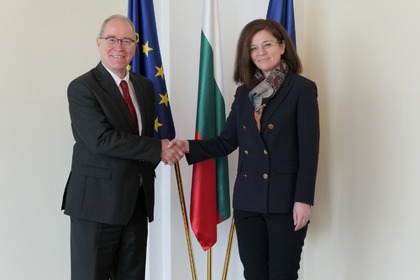 Minister Genchovska received the Ambassador of Switzerland to Bulgaria Raymund Furrer